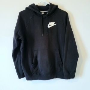 Large Black Women's Nike hoodie sweatshirt